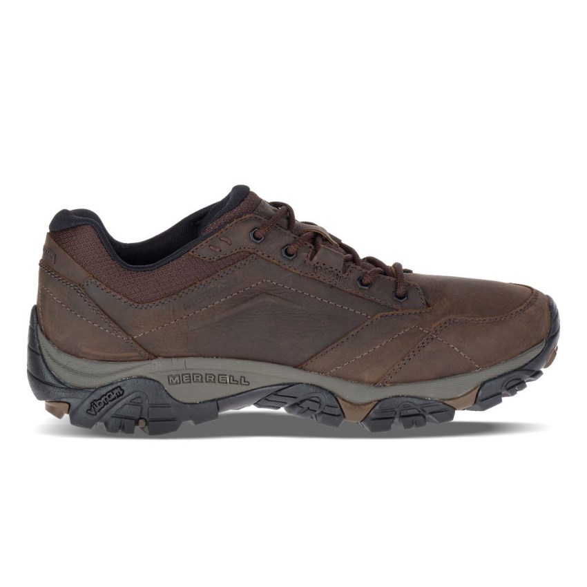 Basket Merrell Moab Adventure Lace Marron Foncé Homme | R.U.QOZI